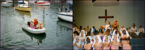 Learning to be 'Mary', interspersed with learning to drive a rubber duck.