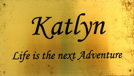 The plaque Kate gave Doug for his 55 Birthday, exactly 15 year after I gave him the one for Finesse.