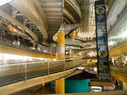 The local market place is 5 stories of endless shops and bargains.