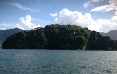 En route to Saline Island