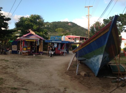 Kiosks in Clifton, Union Island